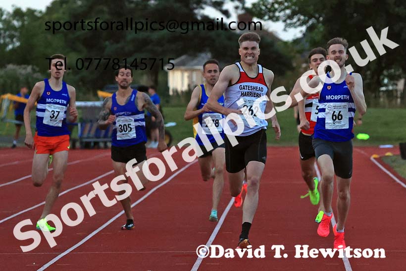 800 metres, 2024 NEGP 6, Monkton Stadium,  Wednesday, August 14th.  Photo: David T. Hewitson/Sports for All Pics
